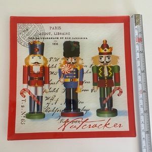 Michel Design Works glass plates sold as a pair